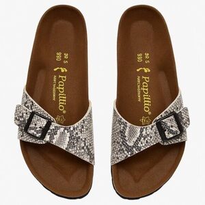 BIRKENSTOCK Papillio Madrid Sandals Snake Print 7